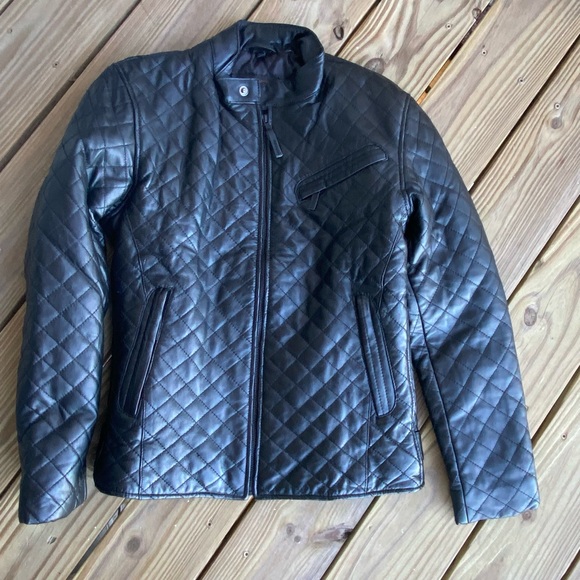 Quilted Leather Jacket exemplar size XS - Picture 3 of 13